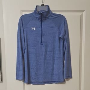 Under Armour Blue Quarter-Zip Pullover